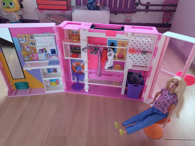 Barbie Toys - Dream Closet Playset with Doll, Clothes and Accessories