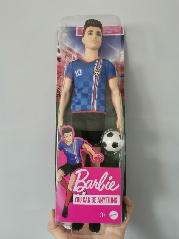 Barbie ken career doll best sale soccer player