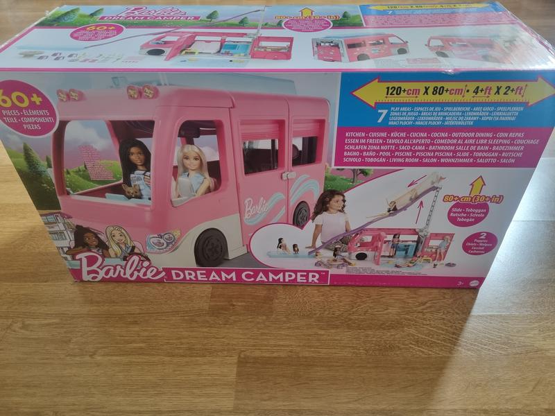 Camper Barbie, jeu de puissance avec 50 accessoires, Maroc