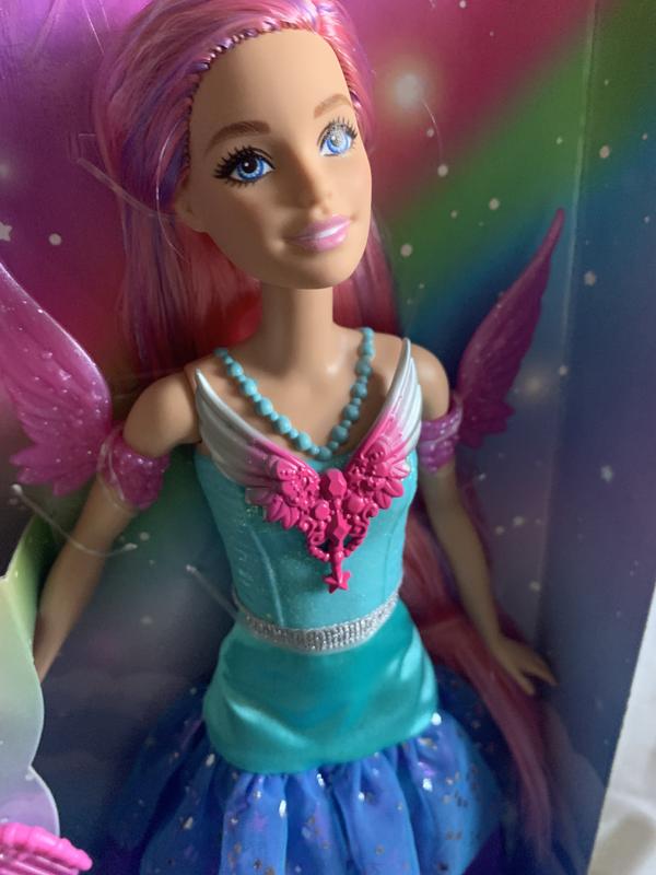 Déguisement robe de Barbie Mariposa pour fillette