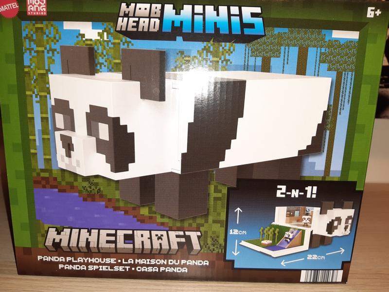 Cabeza De Panda De Minecraft Minecraft Mob Head Minis Panda Playhouse