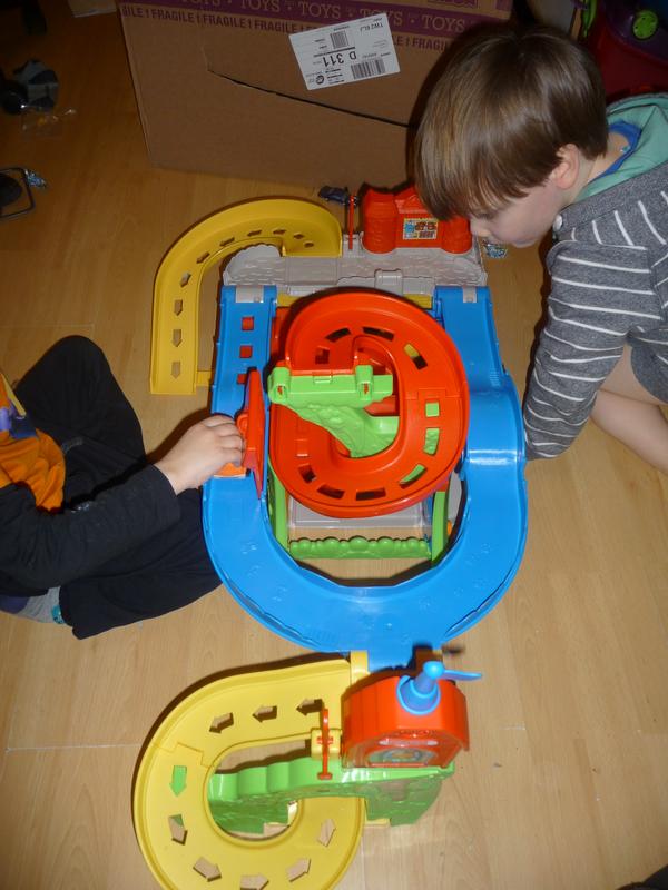 Oblivious to their father's anguish, the kids are just happy it's built.