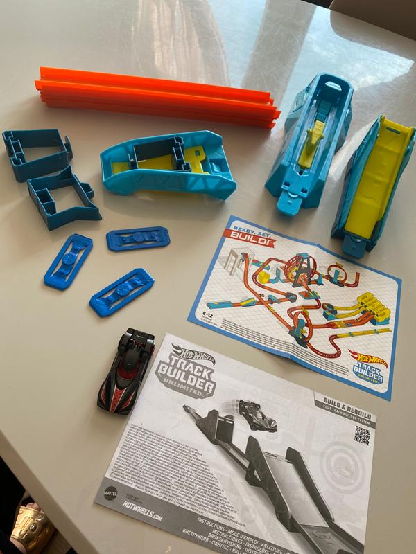 Hot Wheels Track Builder Pista Long Jump Pack Mattel Glc87