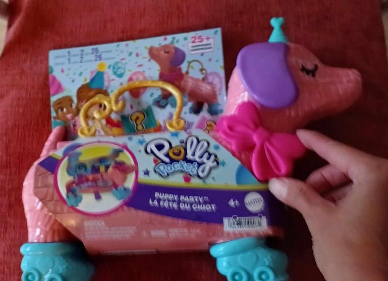 Polly Pocket Dolls Puppy Party Playset