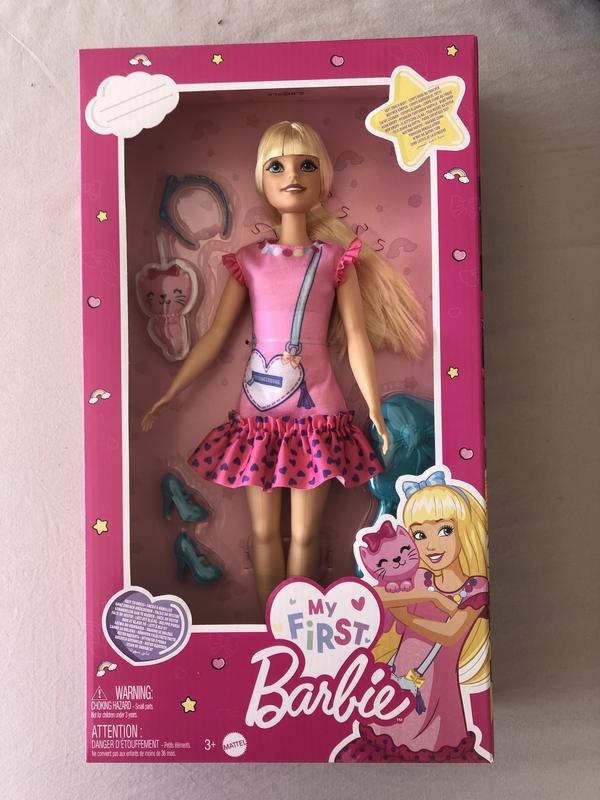 Barbie Ma Première Barbie Poupée Malibu, enfants d'âge préscolaire
