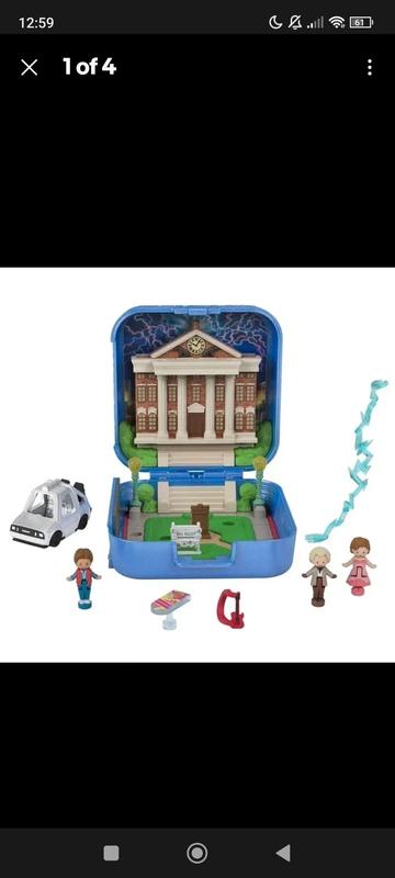 Polly Pocket Back to the Future Compact | Mattel Creations