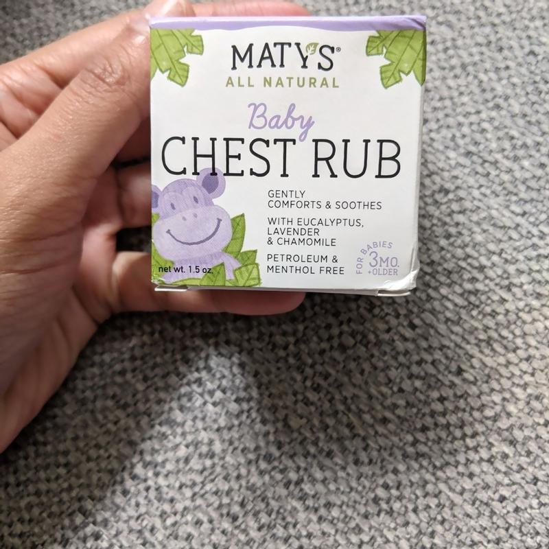 MATYS ALL NATURAL BA1.5OZ BY CHEST RUB