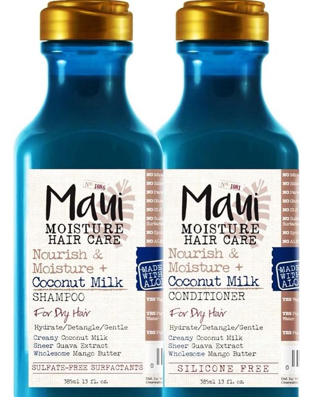 Nourish & Moisture + Coconut Milk Shampoo - Maui Moisture