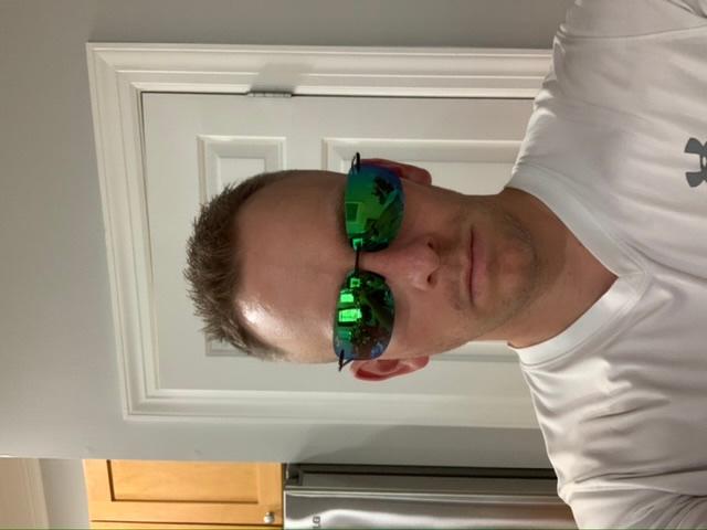 Slant down and to the left