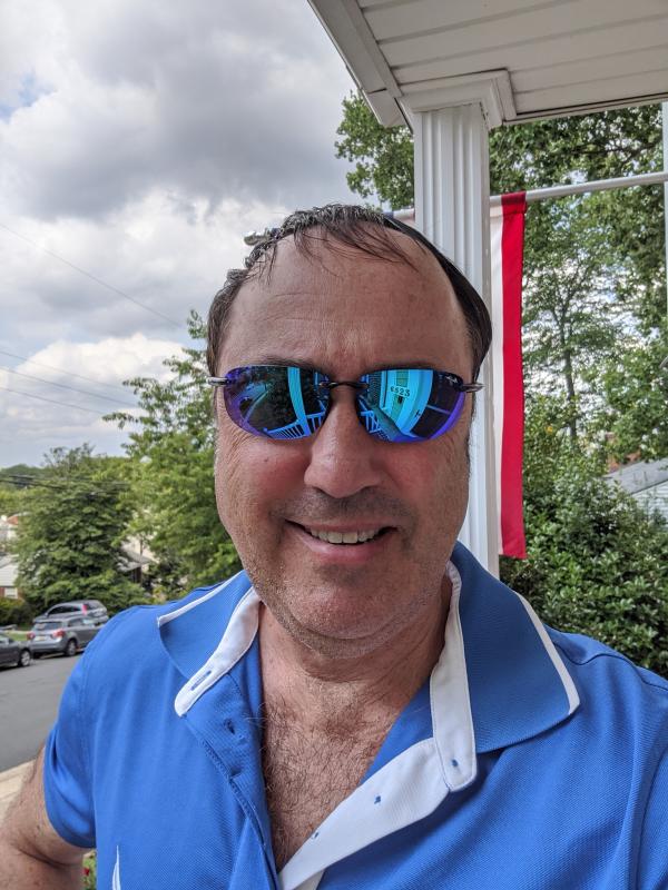 Appreciating the summer with my new Maui Jim's.