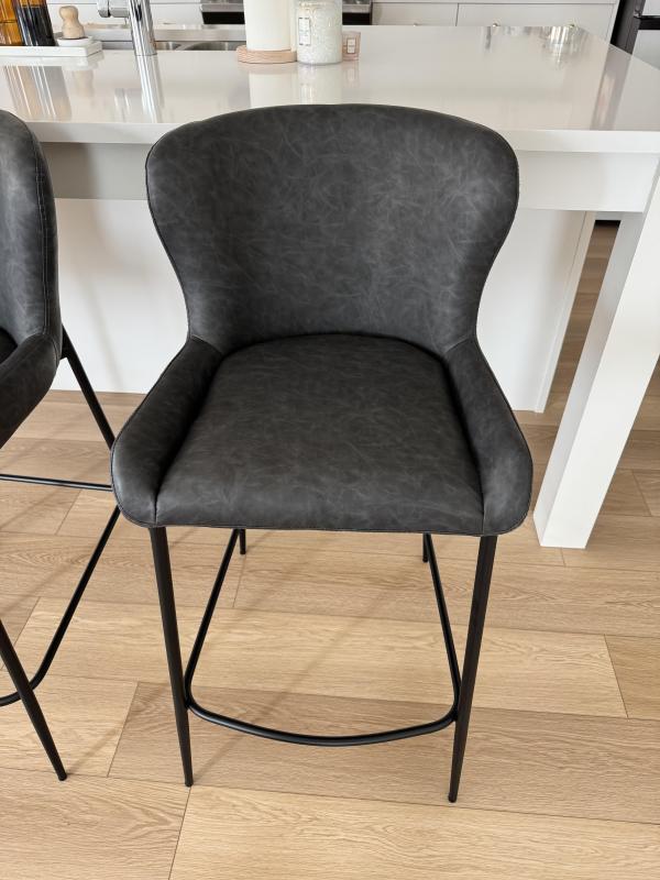 Backless Stools Augusto Low Back Counter Stool Grandin Road Low