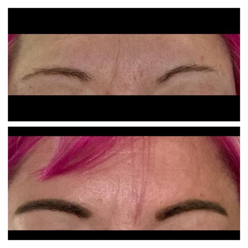 I have brows again:)