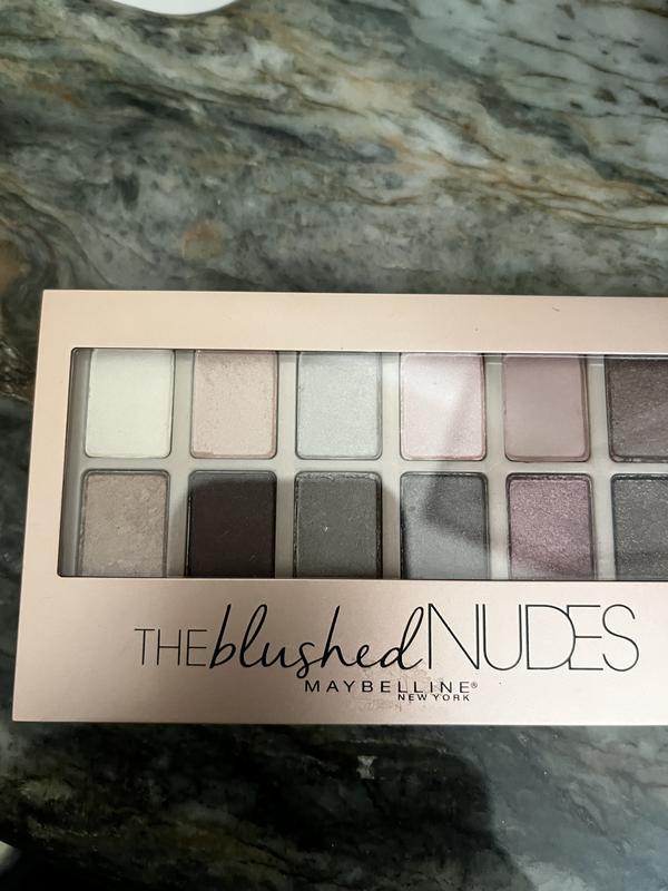 The Blushed Nudes® Eye Shadow Maybelline Palette 