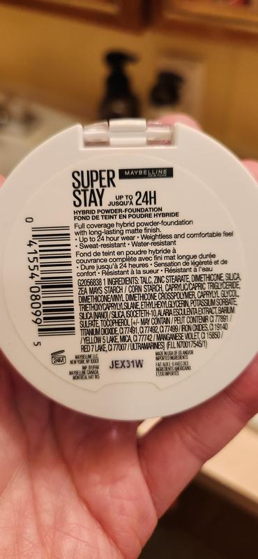Super Maybelline - Stay® Hybrid Powder-Foundation 24Hr To Up
