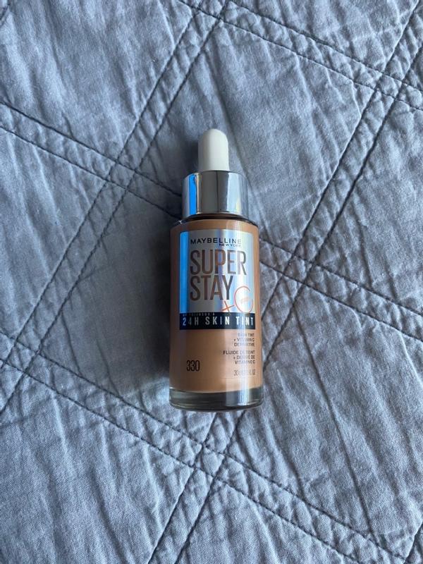 Maybelline Super Stay Super Stay Up to 24HR Skin Tint with Vitamin C, 102,  1 fl oz