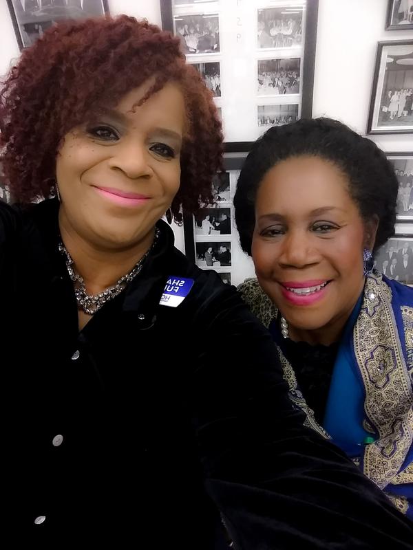 Congressman Sheila Jackson Lee and I