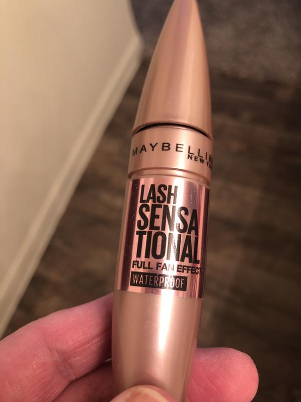 Lash Sensational® Waterproof Mascara Eye Maybelline Makeup 