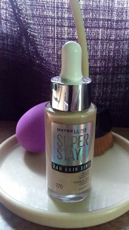 Maybelline Super Stay Up to 24HR Skin Tint Radiant Light-to-Medium Coverage  Foundation Makeup Infused With Vitamin C 120 1 Count Super Stay Skin Tint  120