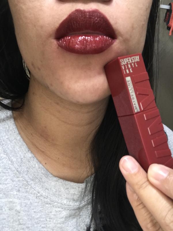 Maybelline Super Stay Vinyl Ink No-Budge Longwear Liquid Lipcolor
