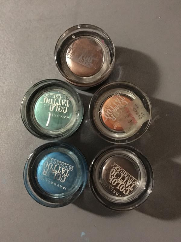 Maybelline Color Tattoo Up To 24HR Longwear Cream Eyeshadow Makeup