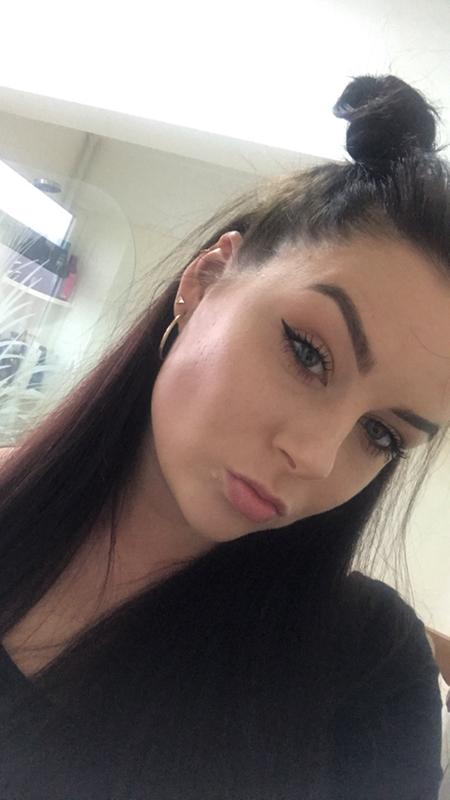 Full face with mascara