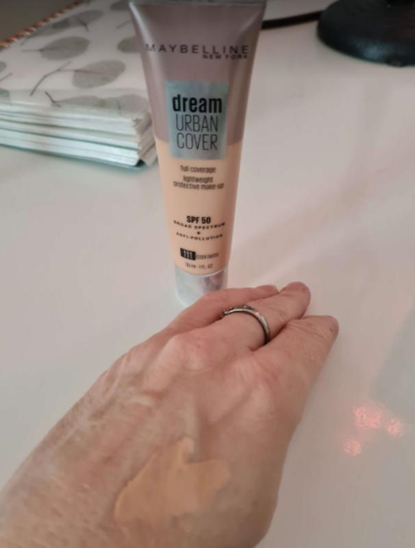 Dream Urban Cover® Protective Maybelline spf Makeup, - 50