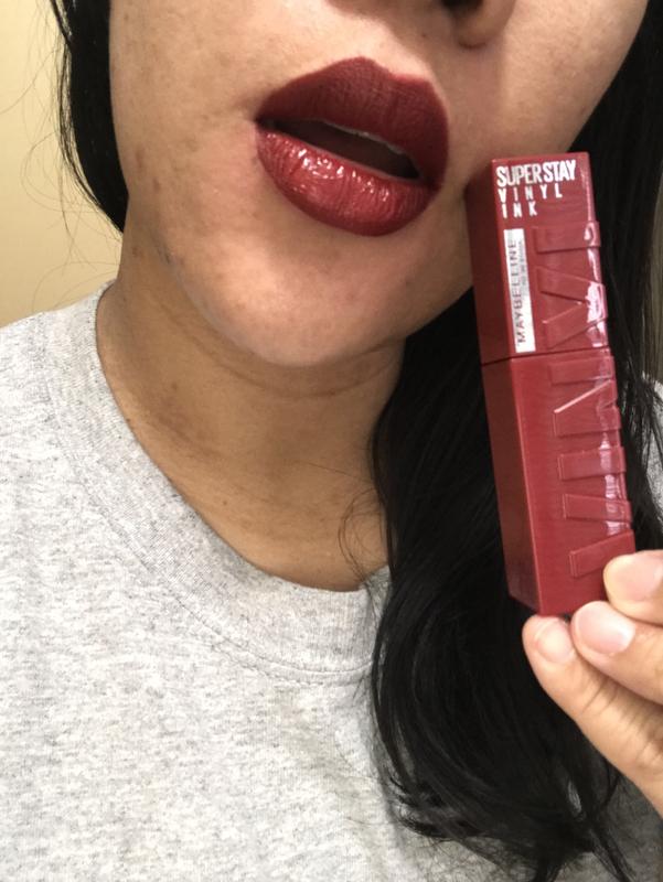 Maybelline Super Stay Vinyl Ink Liquid Lipcolor Swatches