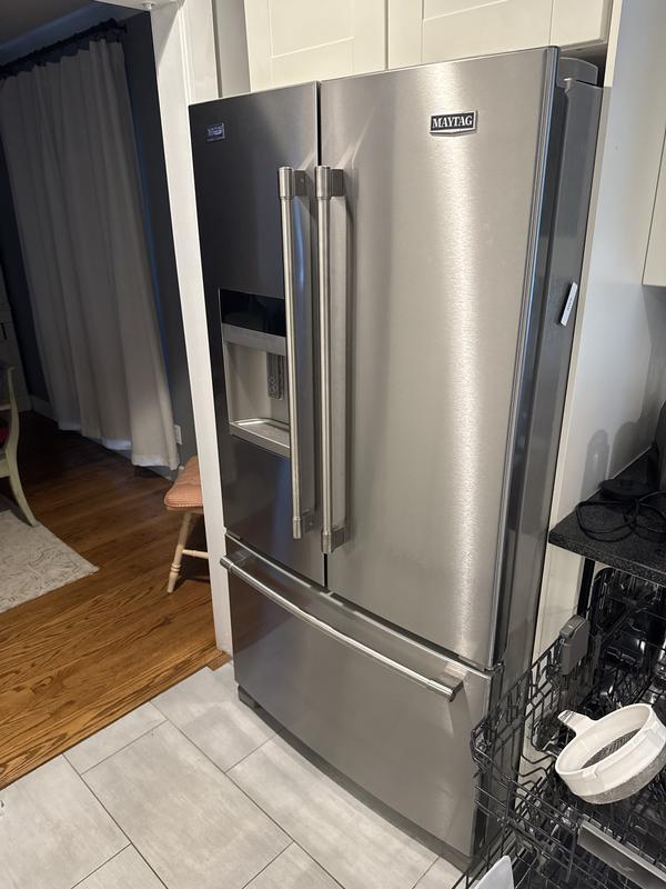 Maytag 25 cu. ft. French Door Refrigerator in Fingerprint