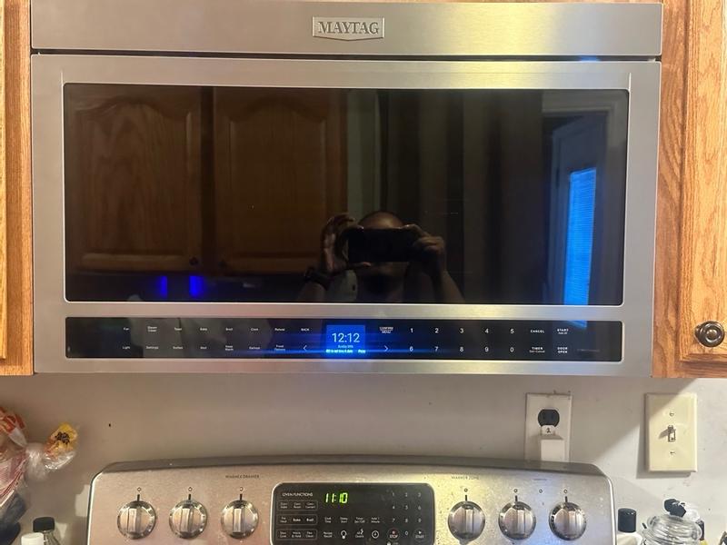 Maytag MMMF8030PZ 30 inch Smart Over-the-Range Toaster Oven
