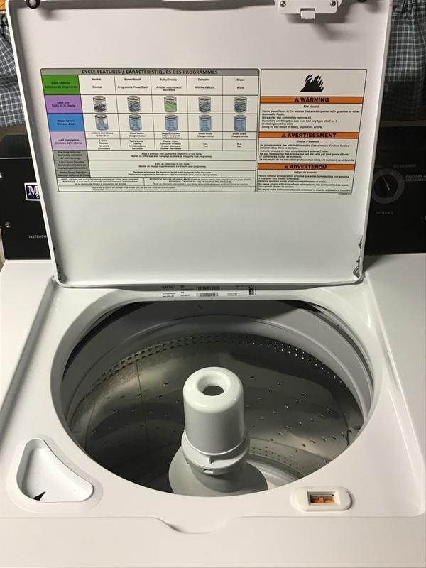 Maytag Commercial-Grade Residential Agitator Washer - 3.5 Cu. ft.