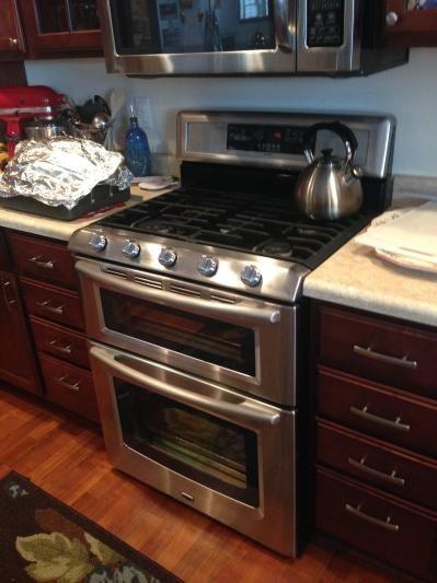 9 Maytag Mgr6775bds Gemini Free Standing Five Burner Self Clean Double Oven Gas Range Stainless Stel Feder S Outlet