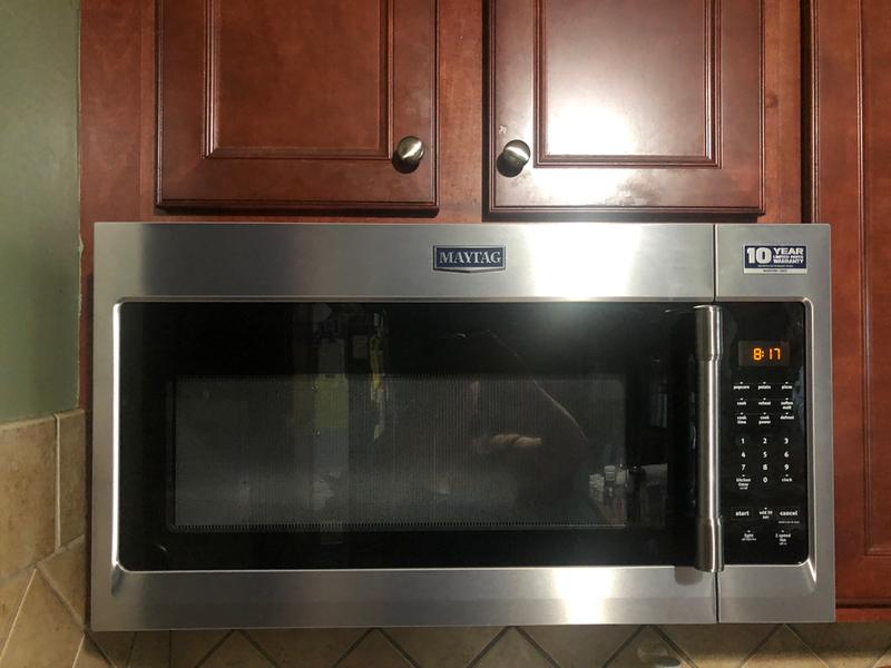 Best Buy: Maytag 1.7 Cu. Ft. Over-the-Range Microwave MMV1174FB