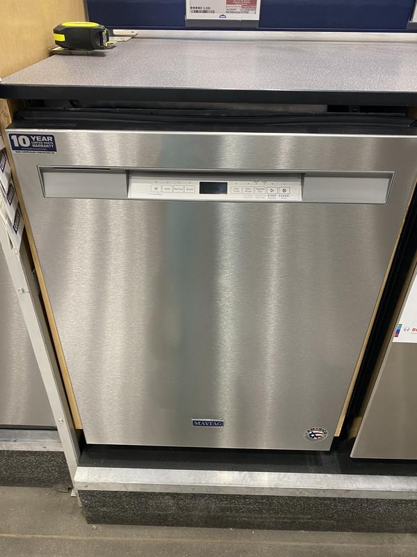 Maytag Stainless Steel Tub Dishwasher With Dual Power Filtration