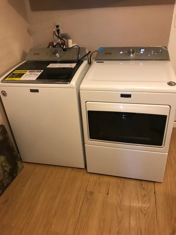 White Top Load Washer With The Deep Fill Option And Powerwash Cycle 5 4 Cu Ft Mvwb765fw Maytag