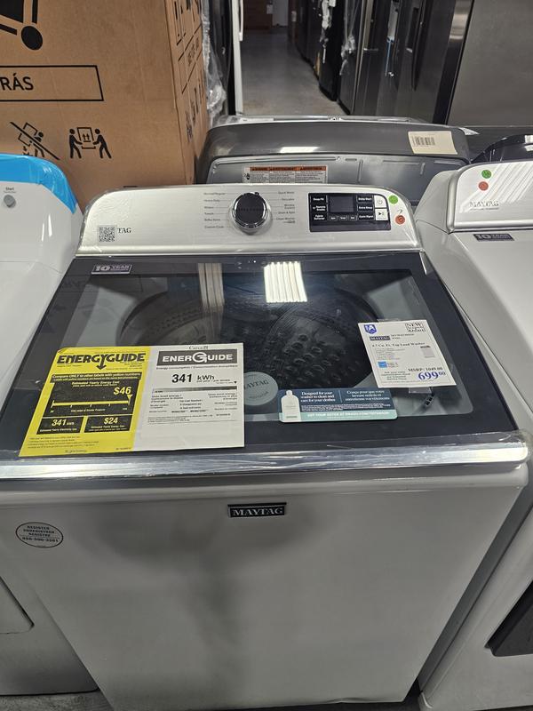 Smart Top Load Washer with Extra Power - 4.7 cu. ft. Metallic