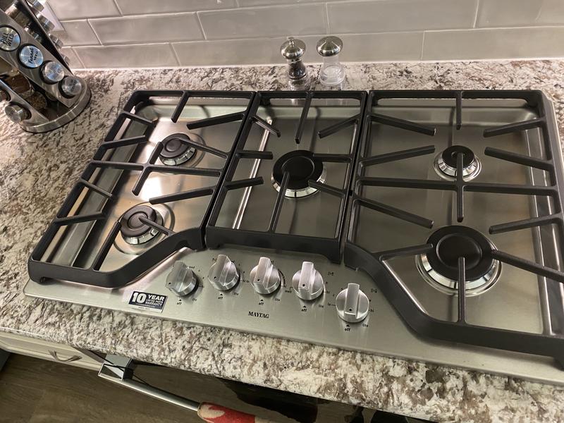 gas cooktops 36 stainless steel reviews