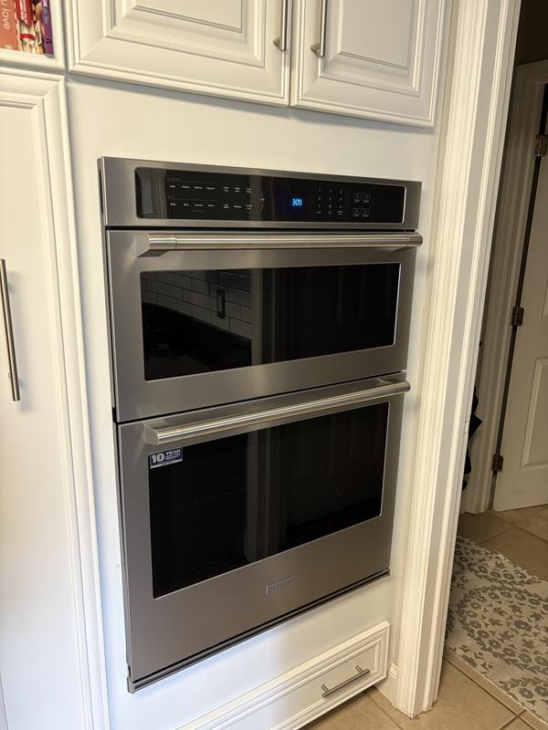 30-inch Wall Oven Microwave Combo with Air Fry and Basket - 6.4 cu