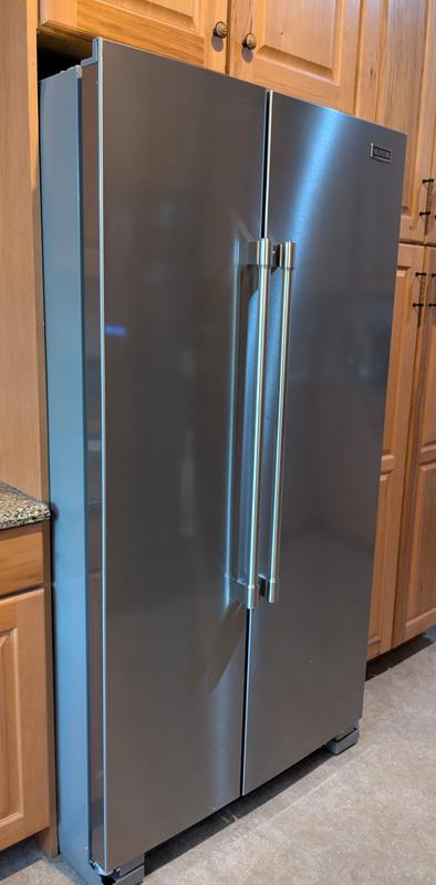 36-Inch Wide Side-by-Side Refrigerator - 25 Cu. Ft. Fingerprint