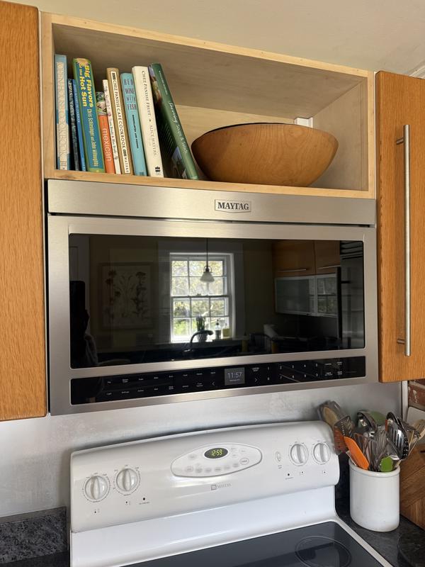 Maytag MMMF8030PZ 30 inch Smart Over-the-Range Toaster Oven