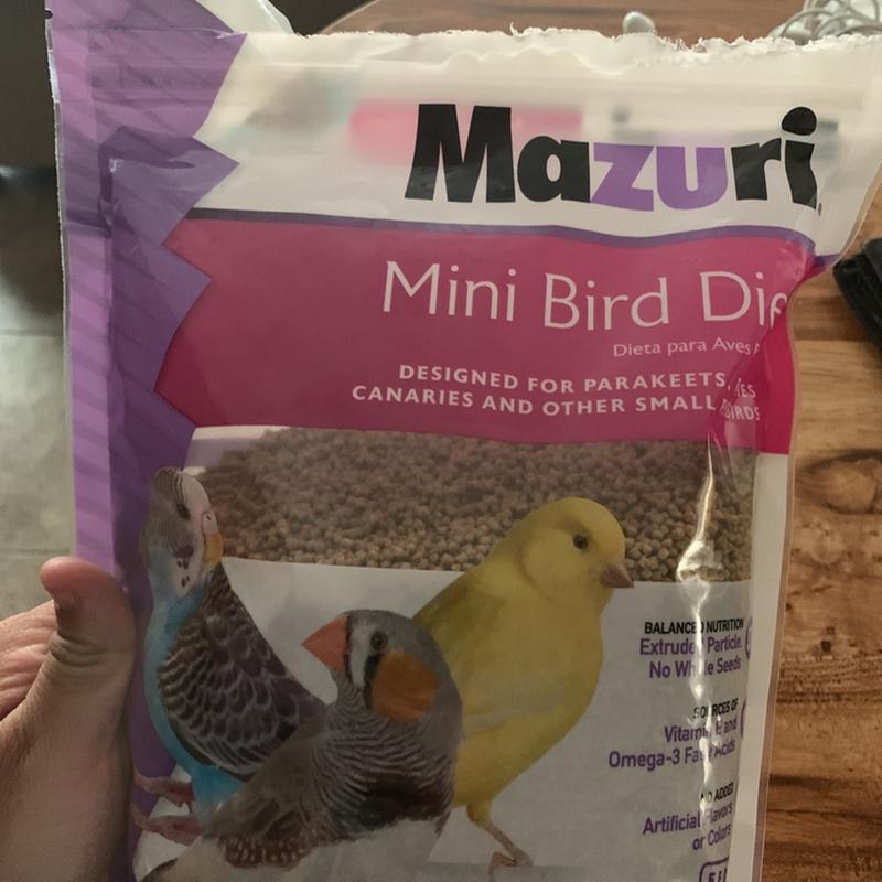 Mazuri Mini Bird Diet 鳥のエサ　フード　インコ Mazuri Mini Bird Diet, 2 lbs. | Petco