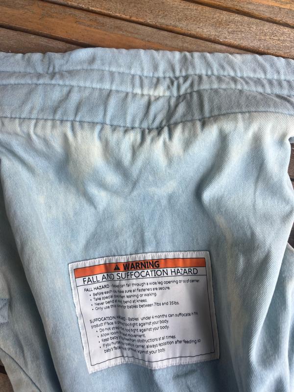 Customer photo for "Great style - fabric issues!"