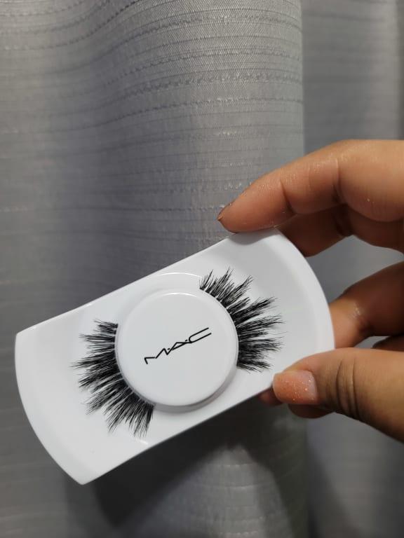 The lashes.