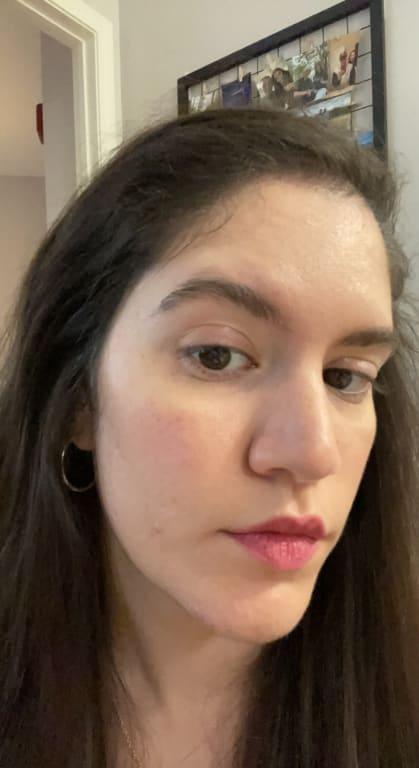 Love the look of how full my eyebrows are!