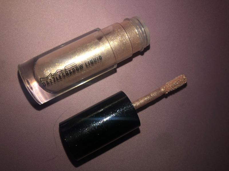 Customer photo for "Cute, Light Sparkly Shadow"