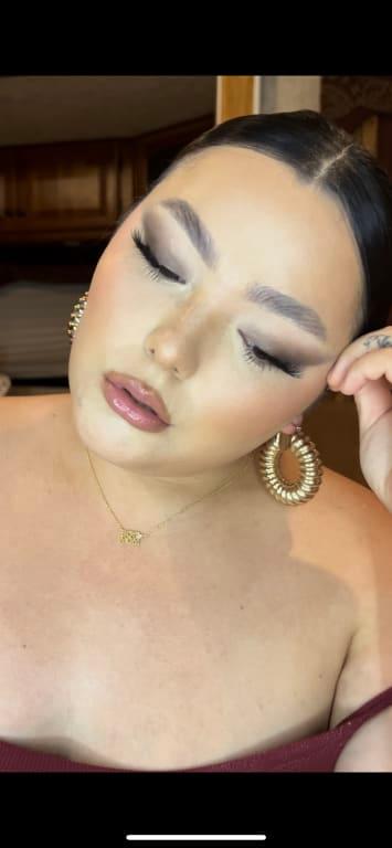 No color just the gel I just can't tell you enough how much I'm in love with it