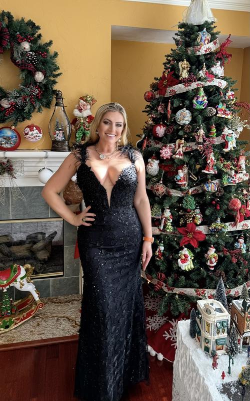 Elegance in this stunning gown