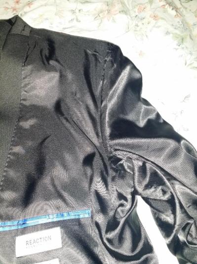 The inside of the sleeve