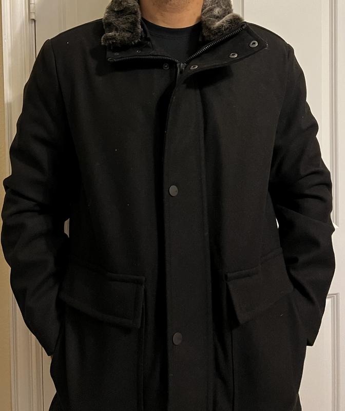 Front of the coat