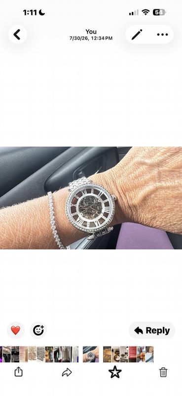 My bracelets and my watch totally amazing