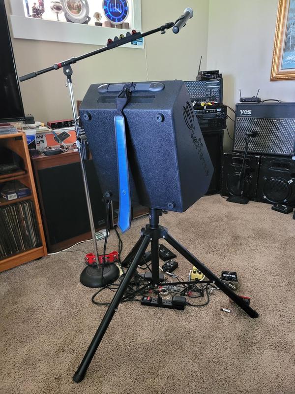 5 Core Speaker Stand Tripod Floor Heavy Duty Adjustable Up to 72 Inch ...